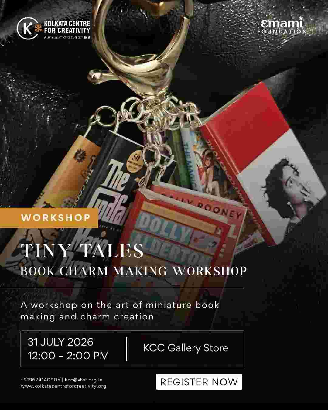 Book Charm Making Workshop