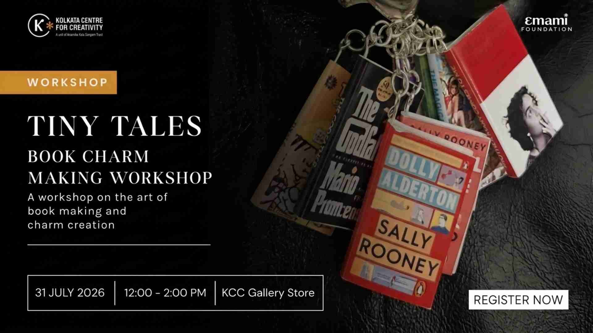 Book Charm Making Workshop
