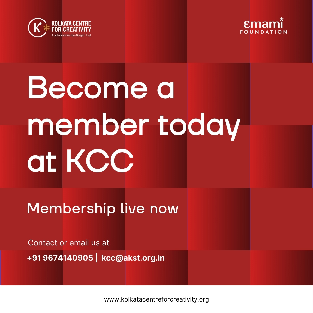 Become a member today at KCC